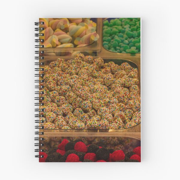 Item preview, Colorful Candy Assortment With Sprinkle-Coated Chocolates in Candy Shop Display Bins designed and sold by Nmallia.