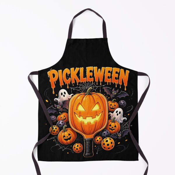 Item preview, Pickleween Pickleball Pumpkin Halloween Vintage designed and sold by CF_VintageDesign.
