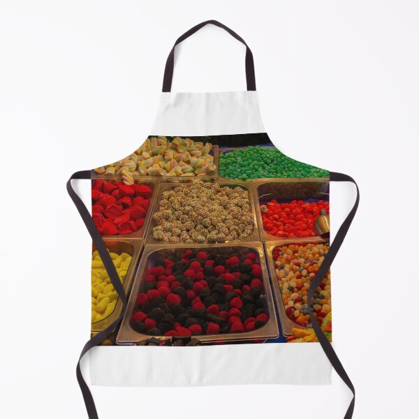 Item preview, Colorful Candy Assortment With Sprinkle-Coated Chocolates in Candy Shop Display Bins designed and sold by Nmallia.