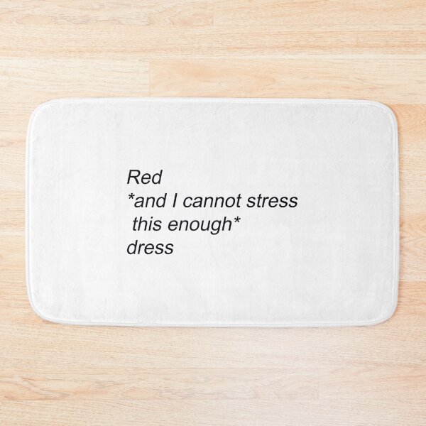 Item preview, Red Dress (Nick Jonas) designed and sold by 99organizersd.