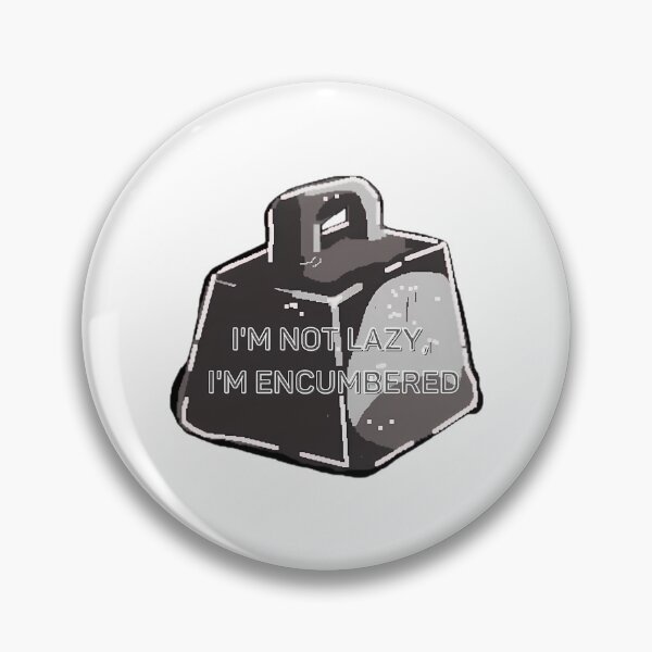 Item preview, Ark Survival Evolved Encumbered Sticker designed and sold by DesignMustangd.