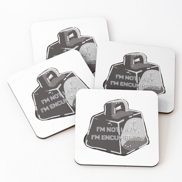 Item preview, Ark Survival Evolved Encumbered Sticker designed and sold by DesignMustangd.