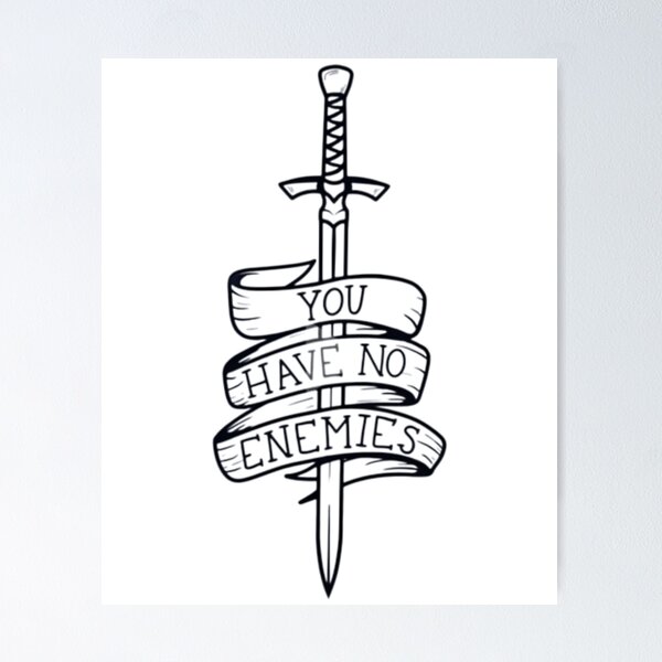 Item preview, You Have No Enemies Print From Vinland Saga designed and sold by AlySprout.