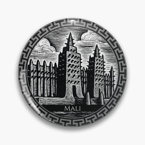 Item preview, Mali Vintage Woodcut Art designed and sold by Thistle-TShop.