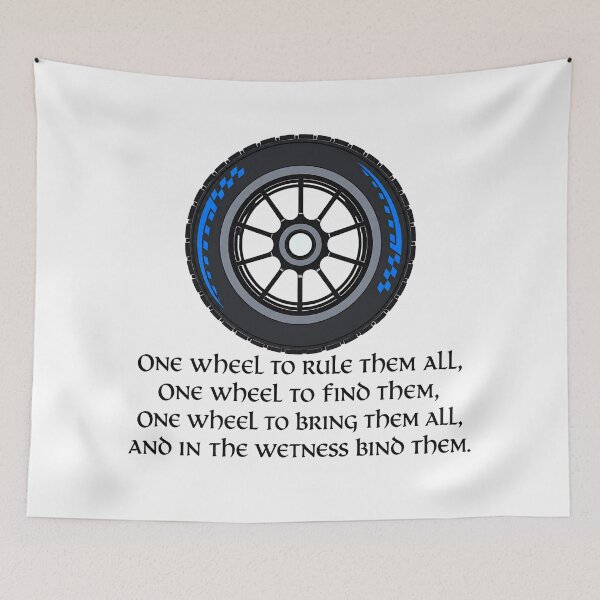 Item preview, One Wheel to Rule Them All designed and sold by PitWallArt.