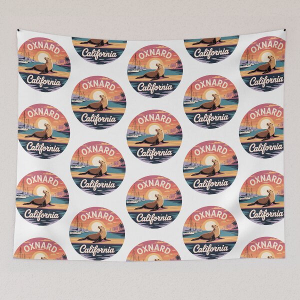 Item preview, Oxnard California Sea Lion Harbor designed and sold by giffywallss.