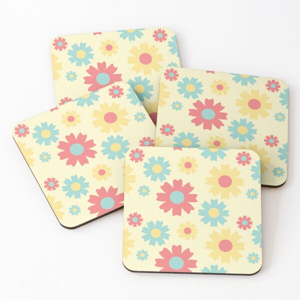 Item preview, Cute Pastel Floral Daisy Seamless Pattern Background designed and sold by prapapon.