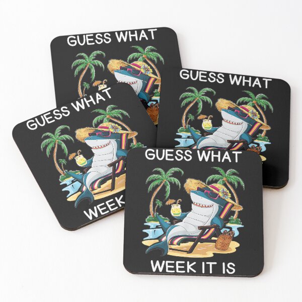 Item preview, Guess What Week It Is Shark Week Ocean Summer Vacation designed and sold by CharlieConon.