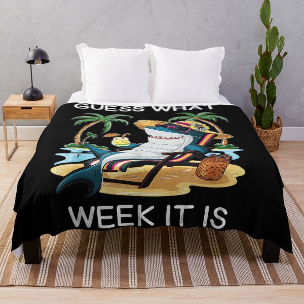 Item preview, Guess What Week It Is Shark Week Ocean Summer Vacation designed and sold by CharlieConon.