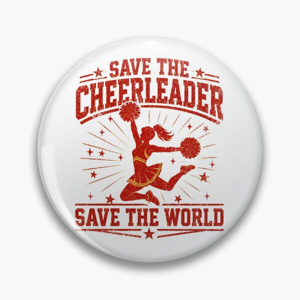 Item preview, Save The Cheerleader Save The World Retro designed and sold by watanabeee.