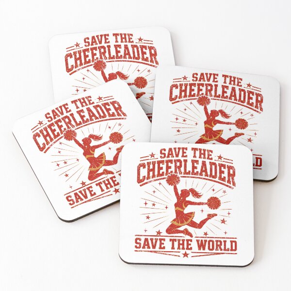 Item preview, Save The Cheerleader Save The World Retro designed and sold by watanabeee.