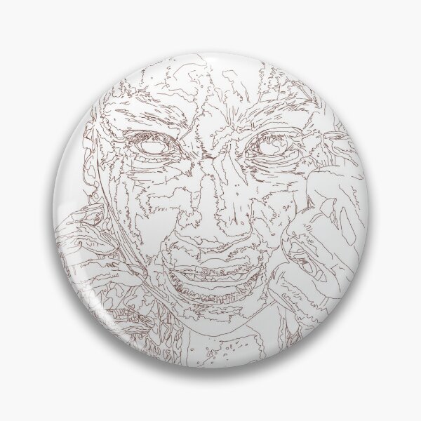 Item preview, Expressive Portrait Line Art – Alternative Face Drawing designed and sold by Deathcocoshots.