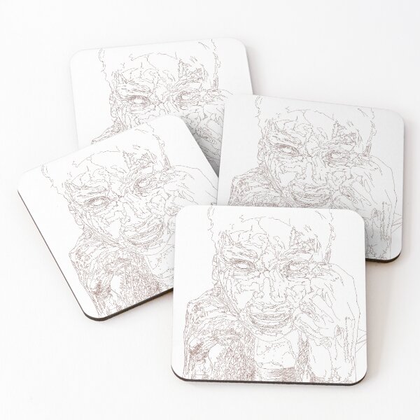 Item preview, Expressive Portrait Line Art – Alternative Face Drawing designed and sold by Deathcocoshots.