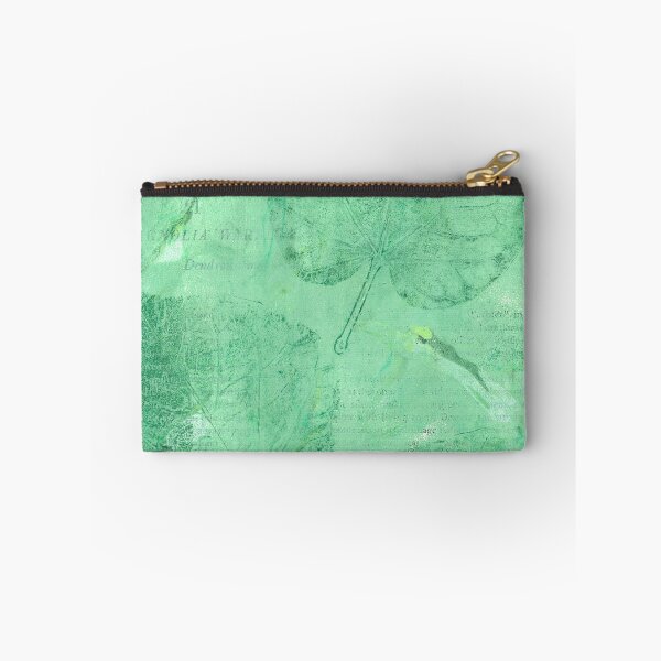 Item preview, Verdigris Vintage Leaf Monoprint designed and sold by Earl Grey Days.