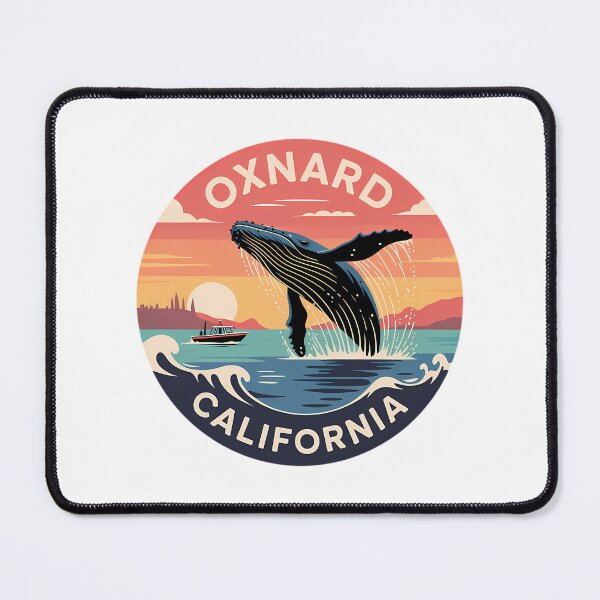 Item preview, Oxnard California Whale Breach designed and sold by giffywallss.