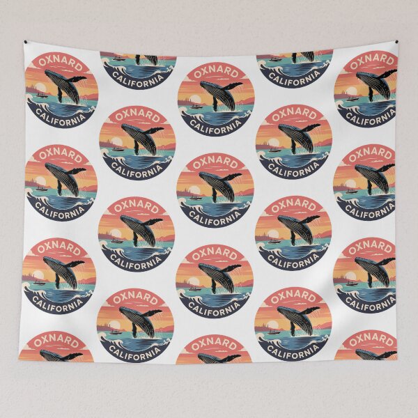 Item preview, Oxnard California Whale Breach designed and sold by giffywallss.