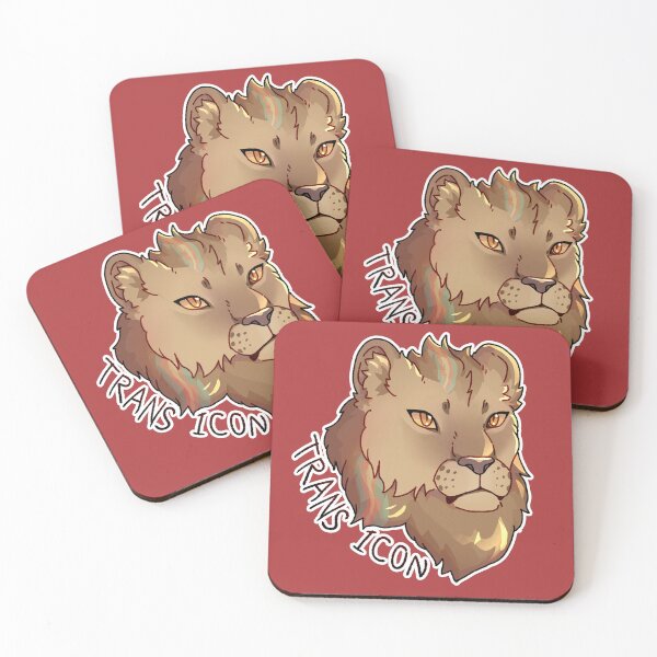 Item preview, Trans Icon - Maned Lioness designed and sold by Song-of-Anemoia.