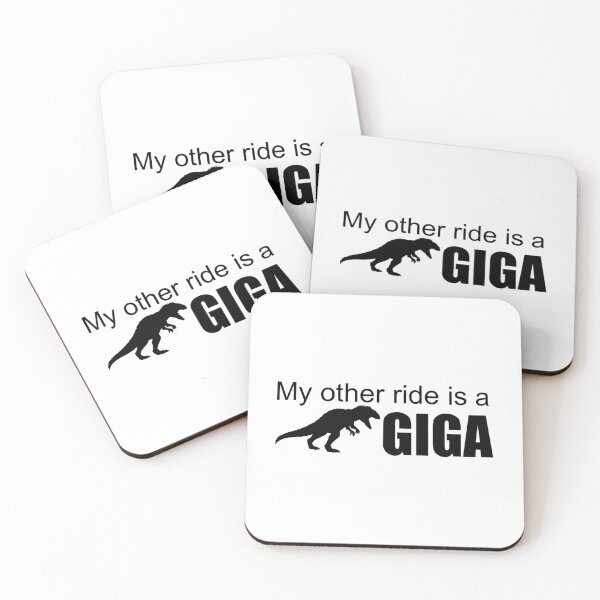 Item preview, My Other Ride Is A Giga designed and sold by DesignMustangd.