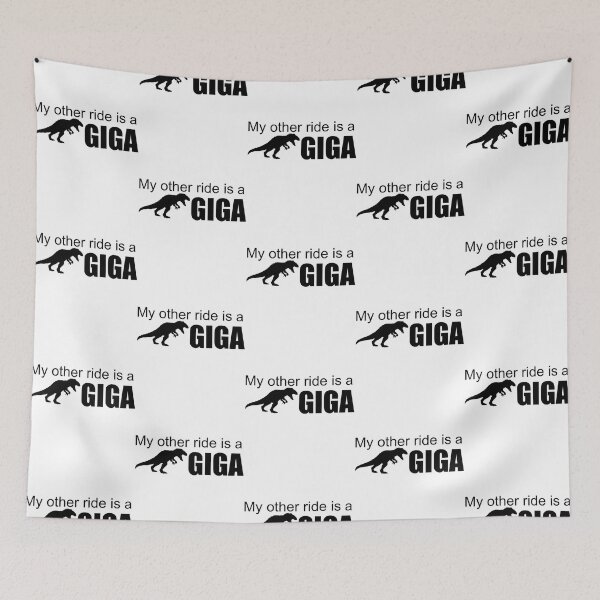 Item preview, My Other Ride Is A Giga designed and sold by DesignMustangd.