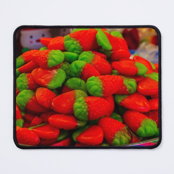 Item preview, Bowl Of Red And Green Strawberry Gummy Candy For Christmas Sweets Display designed and sold by Nmallia.