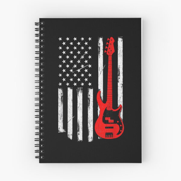 Item preview, American Flag Bass Guitar Player Patriot Musician designed and sold by CharlieConon.