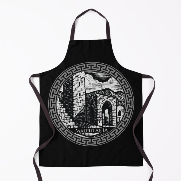 Item preview, Mauritania Vintage Woodcut Art designed and sold by Thistle-TShop.