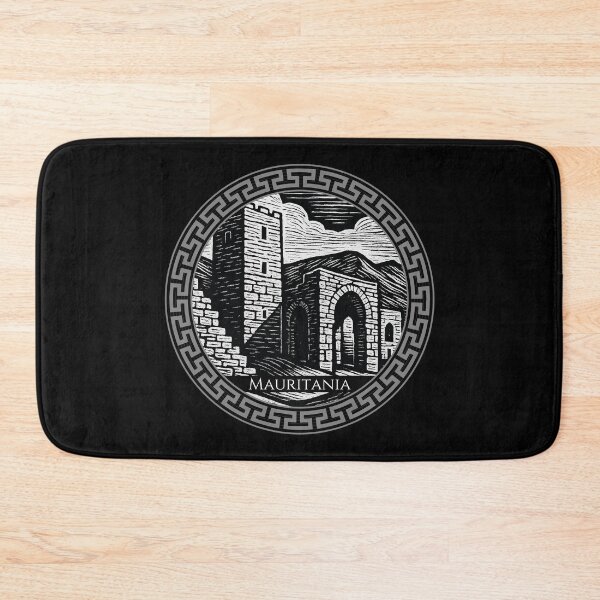 Item preview, Mauritania Vintage Woodcut Art designed and sold by Thistle-TShop.