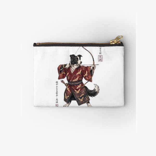 Item preview, Anime Border Collie Warrior Kyudo Japanese Art Dog Lover designed and sold by dian-rody-crest.