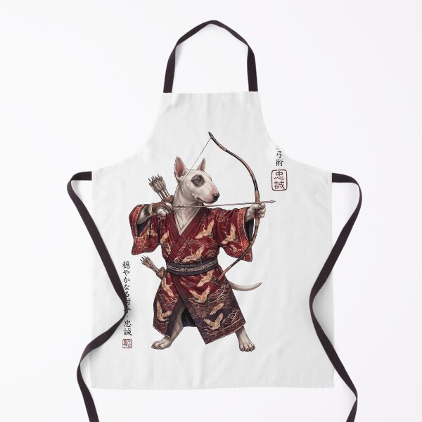 Item preview, Anime Bull Terrier Warrior Kyudo Japanese Art Dog Lover designed and sold by dian-rody-crest.