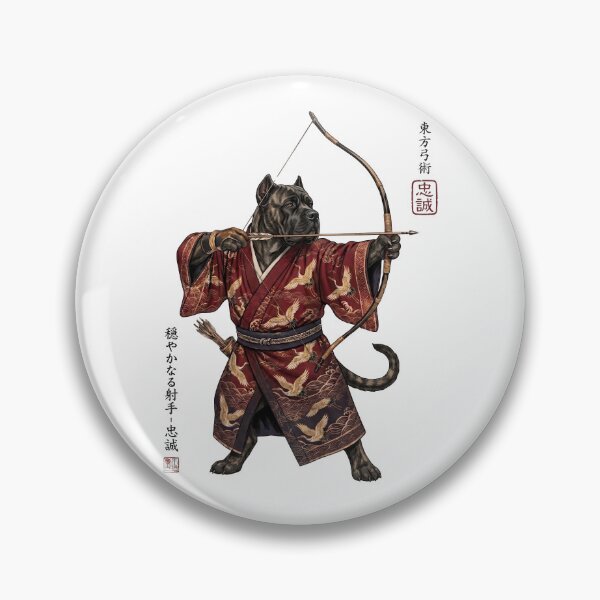 Item preview, Anime Cane Corso Warrior Kyudo Japanese Art Dog Lover designed and sold by dian-rody-crest.