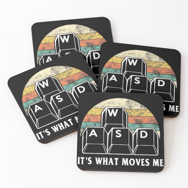 Item preview, WASD It's What Moves Me PC Gamer Gaming designed and sold by CharlieConon.