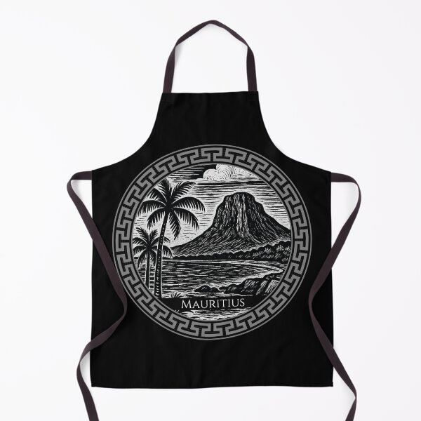 Item preview, Mauritius Vintage Woodcut Art designed and sold by Thistle-TShop.