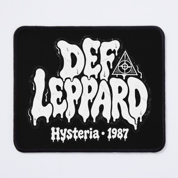 Item preview, Def Leppard Hysteria 1987 Dripping Graffiti Rock Design designed and sold by JMS-Artvintage.