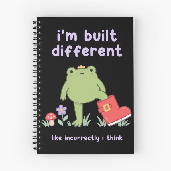 Item preview, I’m Built Different Like Incorrectly I Think Frog designed and sold by CF_VintageDesign.