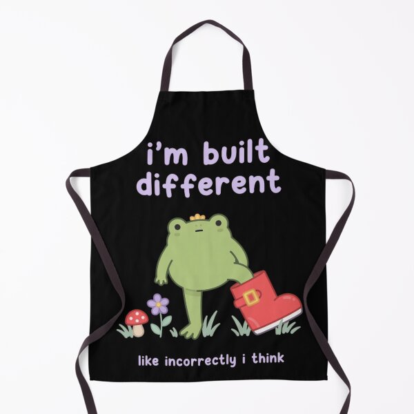 Item preview, I’m Built Different Like Incorrectly I Think Frog designed and sold by CF_VintageDesign.