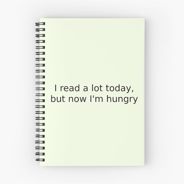 Item preview, I read a lot today, but now I'm hungry designed and sold by English Learning.