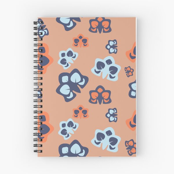 Item preview, Seamless Pattern with Abstract Blue and Orange Butterflies designed and sold by prapapon.