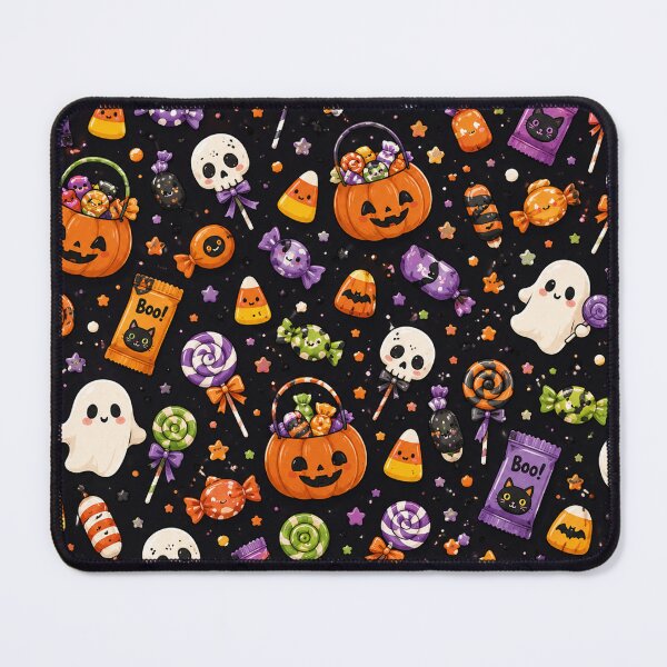 Item preview, Halloween Candy Pattern – Cute Spooky Kawaii Treats designed and sold by RJACreative.