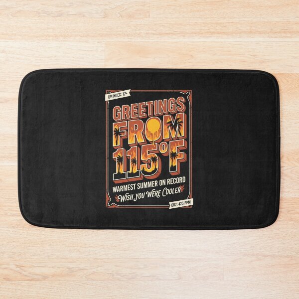 Item preview, Extreme Heat Wave - Summer Sarcasm Vintage Postcard designed and sold by SplashTastic.