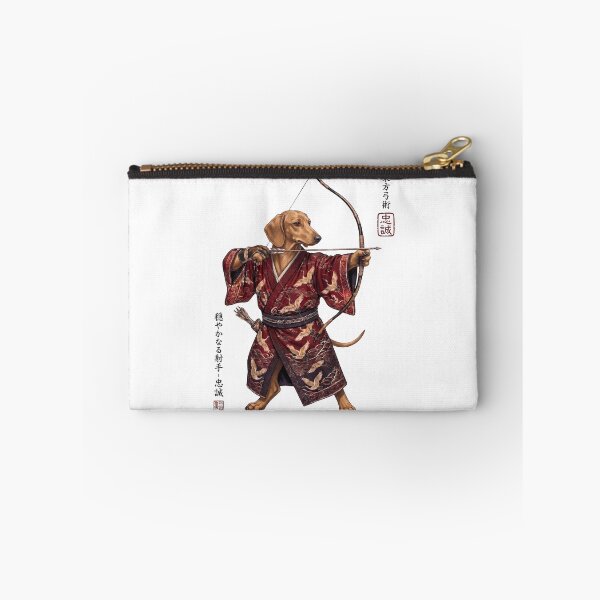 Item preview, Anime Dachshund Warrior Kyudo Japanese Art Dog Lover designed and sold by dian-rody-crest.
