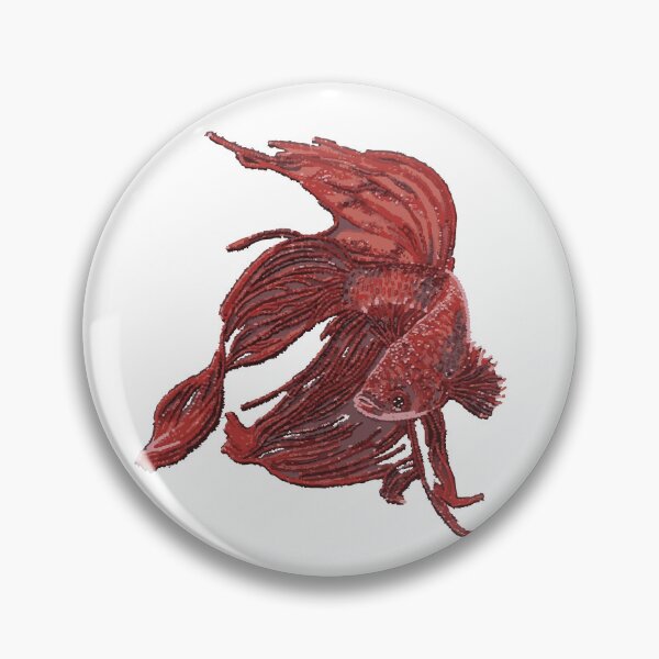 Item preview, beaded koi fish designed and sold by retrocreations|.