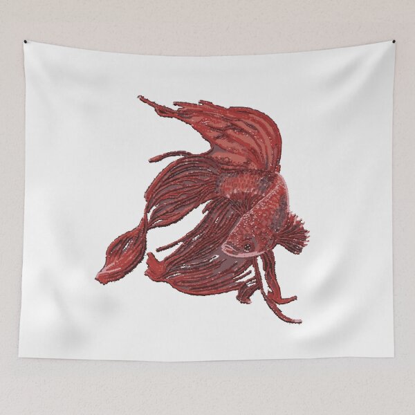 Item preview, beaded koi fish designed and sold by retrocreations|.