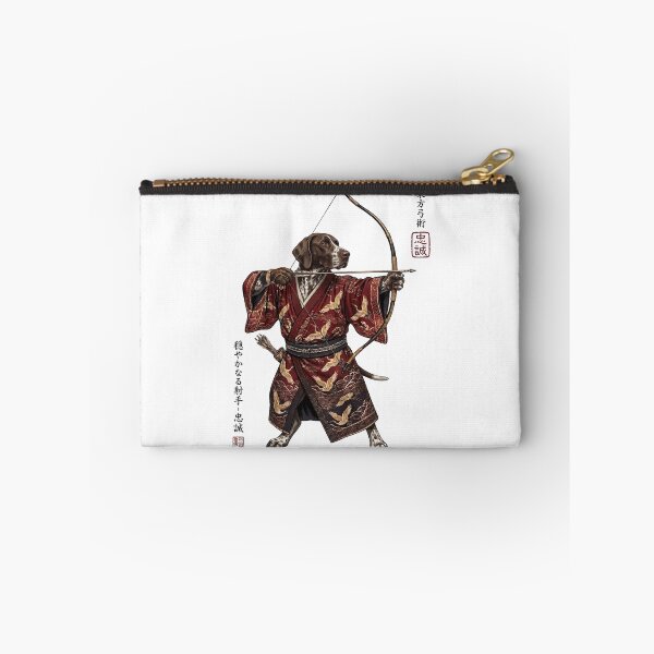 Item preview, Anime German Shorthaired Pointer Warrior Kyudo Japanese Art Dog Lover designed and sold by dian-rody-crest.