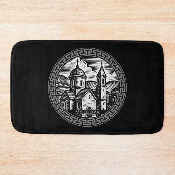 Item preview, Moldova Vintage Woodcut Art designed and sold by Thistle-TShop.