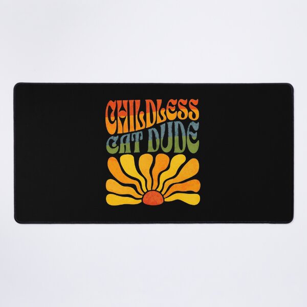 Item preview, Childless Cat Dude Retro Sunburst Design designed and sold by SoyLamderma.