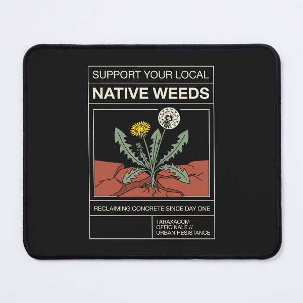 Item preview, Native Weeds Dandelion - Botanical Line Art Gardening designed and sold by SplashTastic.