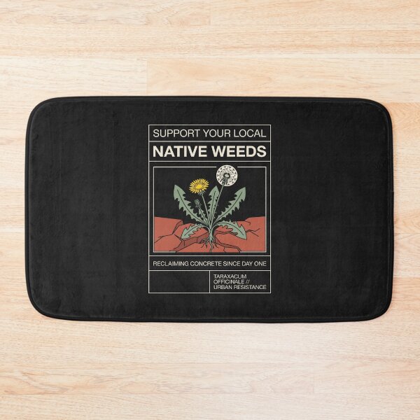 Item preview, Native Weeds Dandelion - Botanical Line Art Gardening designed and sold by SplashTastic.