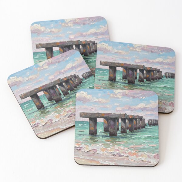 Item preview, The Pilings at Boca Grande, recreated designed and sold by Flaunting Florida.