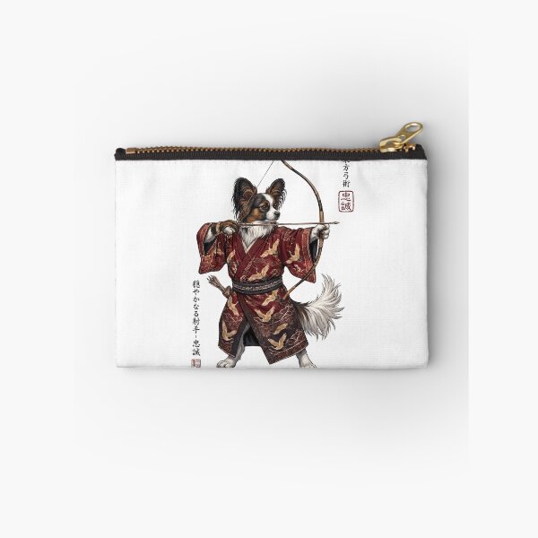 Item preview, Anime Papillon Warrior Kyudo Japanese Art Dog Lover designed and sold by dian-rody-crest.
