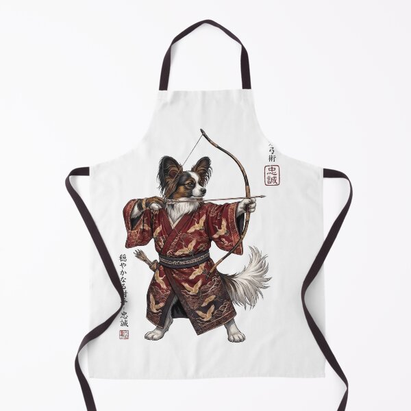 Item preview, Anime Papillon Warrior Kyudo Japanese Art Dog Lover designed and sold by dian-rody-crest.